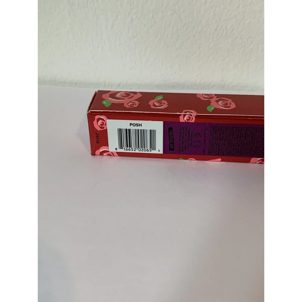 (2) Lime Crime POSH Velvetines Liquid Lipstick Matte Metallic Purple Shimmer NEW
